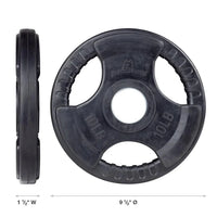 Olympijské talíře Virgin Rubber Grip 2 palce