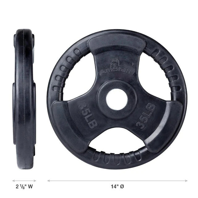 Olympijské talíře Virgin Rubber Grip 2 palce