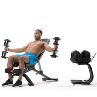 Bowflex SelectTech 1090 조절식 덤벨(스탠드 포함)