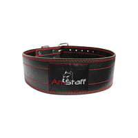 Thumbnail for AmStaff Fitness Leather Powerlifting Belt